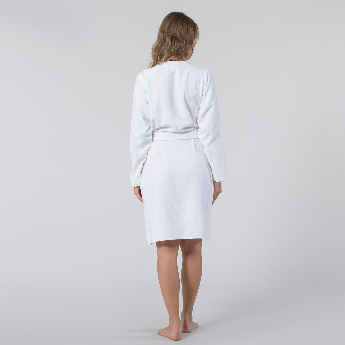 Badjas voor Dames | Frio - Wit | Bamboe & Katoen - Pure Harmony