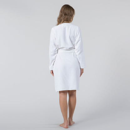 Badjas voor Dames | Frio - Wit | Bamboe & Katoen - Pure Harmony