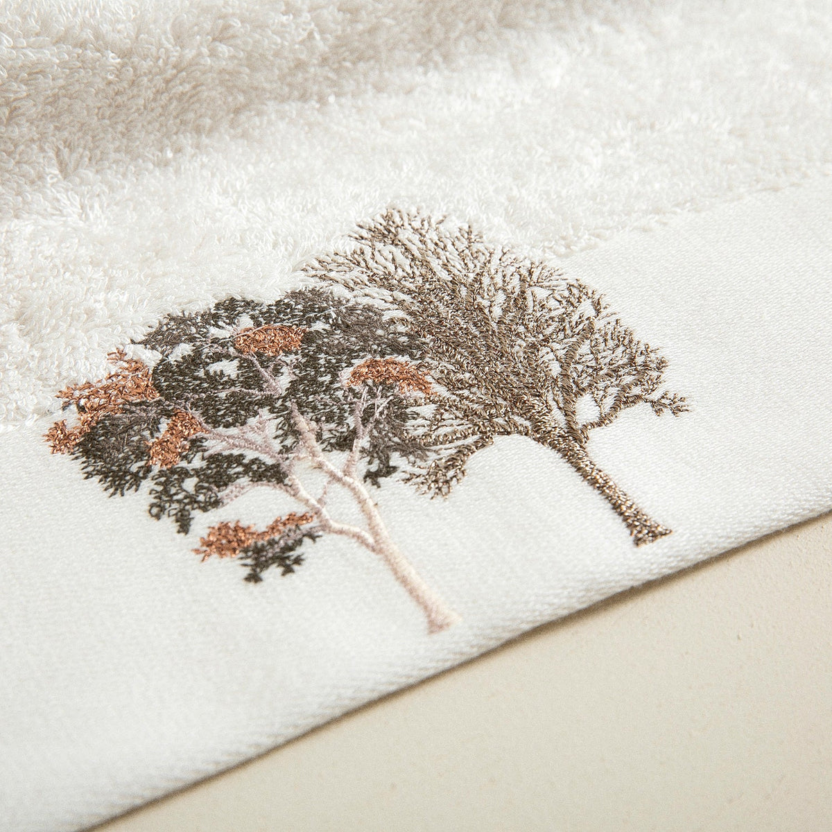 Handdoek | Aneli - Ecru | Bamboe & Katoen - Pure Harmony