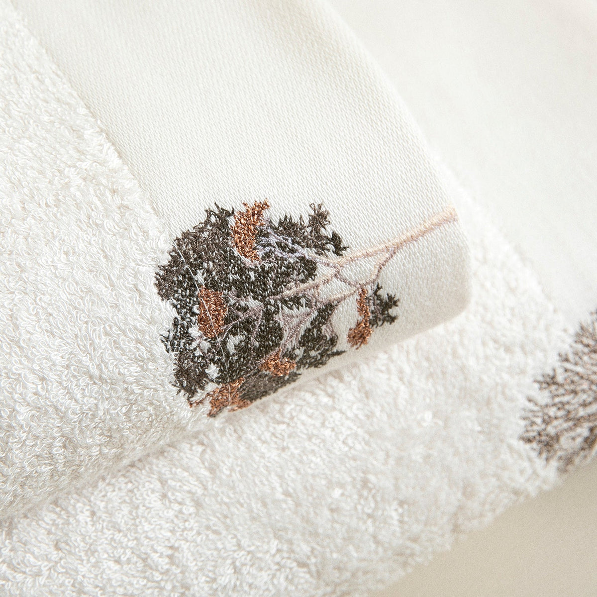 Handdoek | Aneli - Ecru | Bamboe & Katoen - Pure Harmony