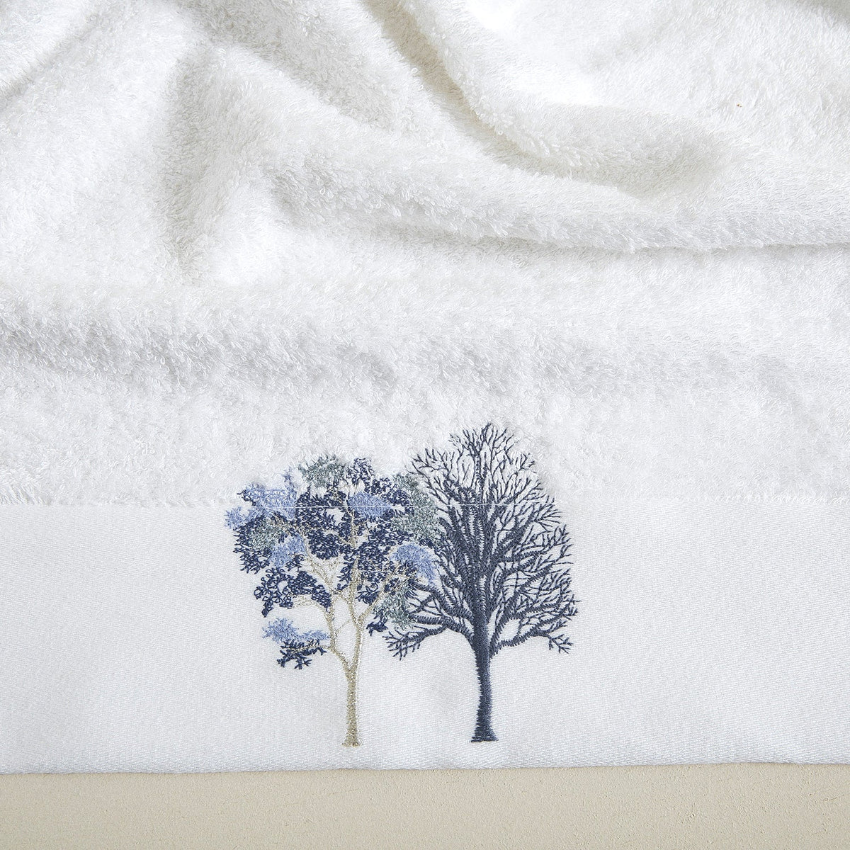Handdoek | Aneli - Wit | Bamboe & Katoen - Pure Harmony
