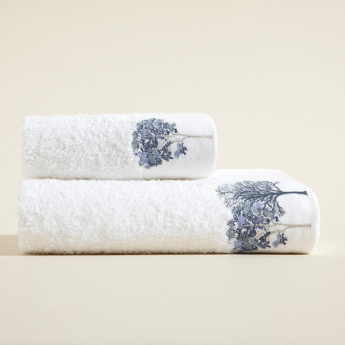 Handdoek | Aneli - Wit | Bamboe & Katoen - Pure Harmony