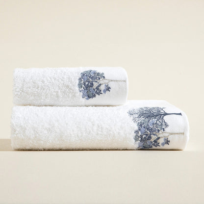 Handdoek | Aneli - Wit | Bamboe & Katoen - Pure Harmony