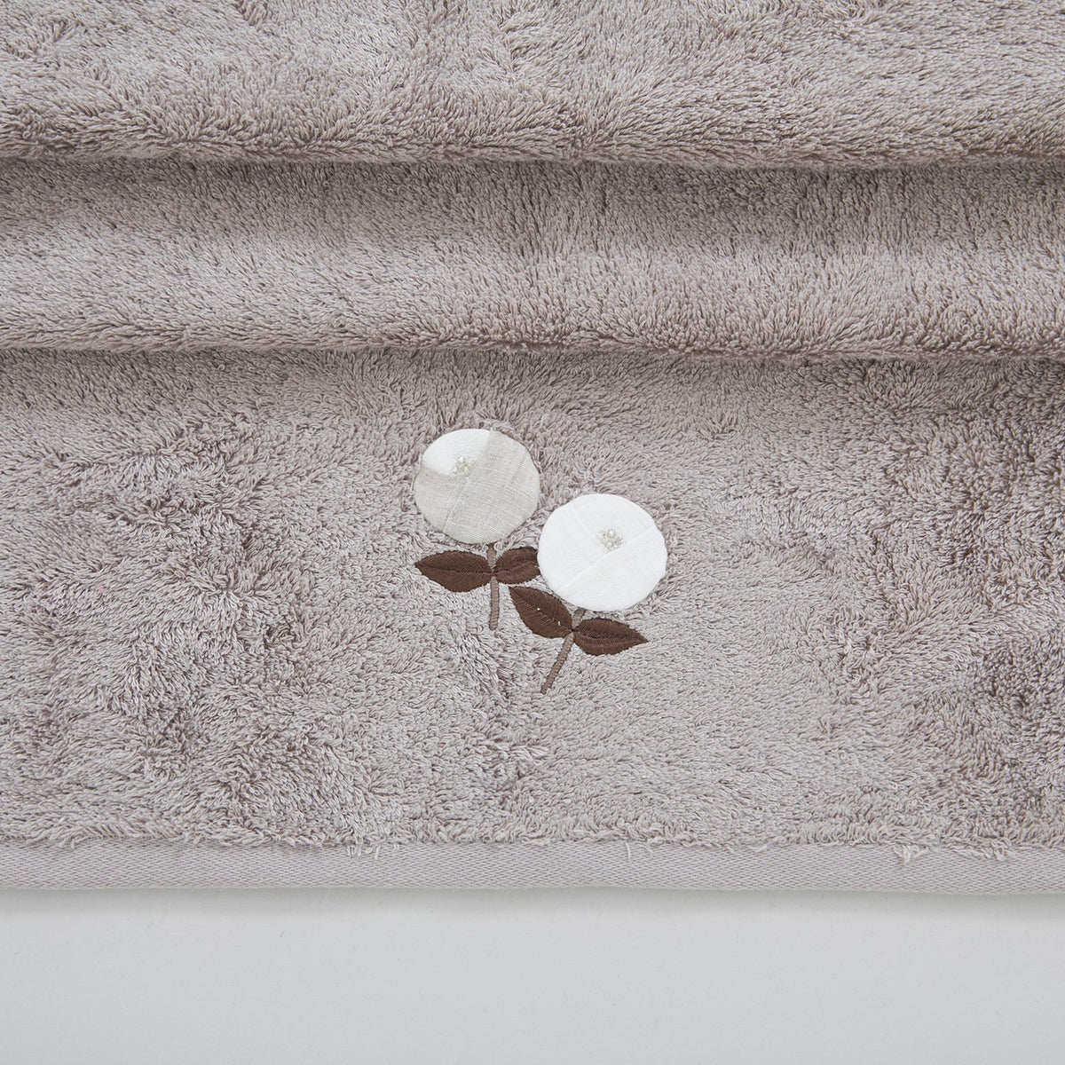 Handdoek | Bruto - Mink | Bamboe & Katoen - Pure Harmony