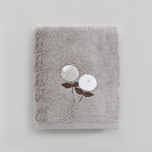 Handdoek | Bruto - Mink | Bamboe & Katoen - Pure Harmony