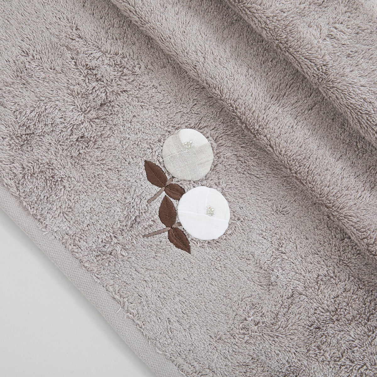 Handdoek | Bruto - Mink | Bamboe & Katoen - Pure Harmony