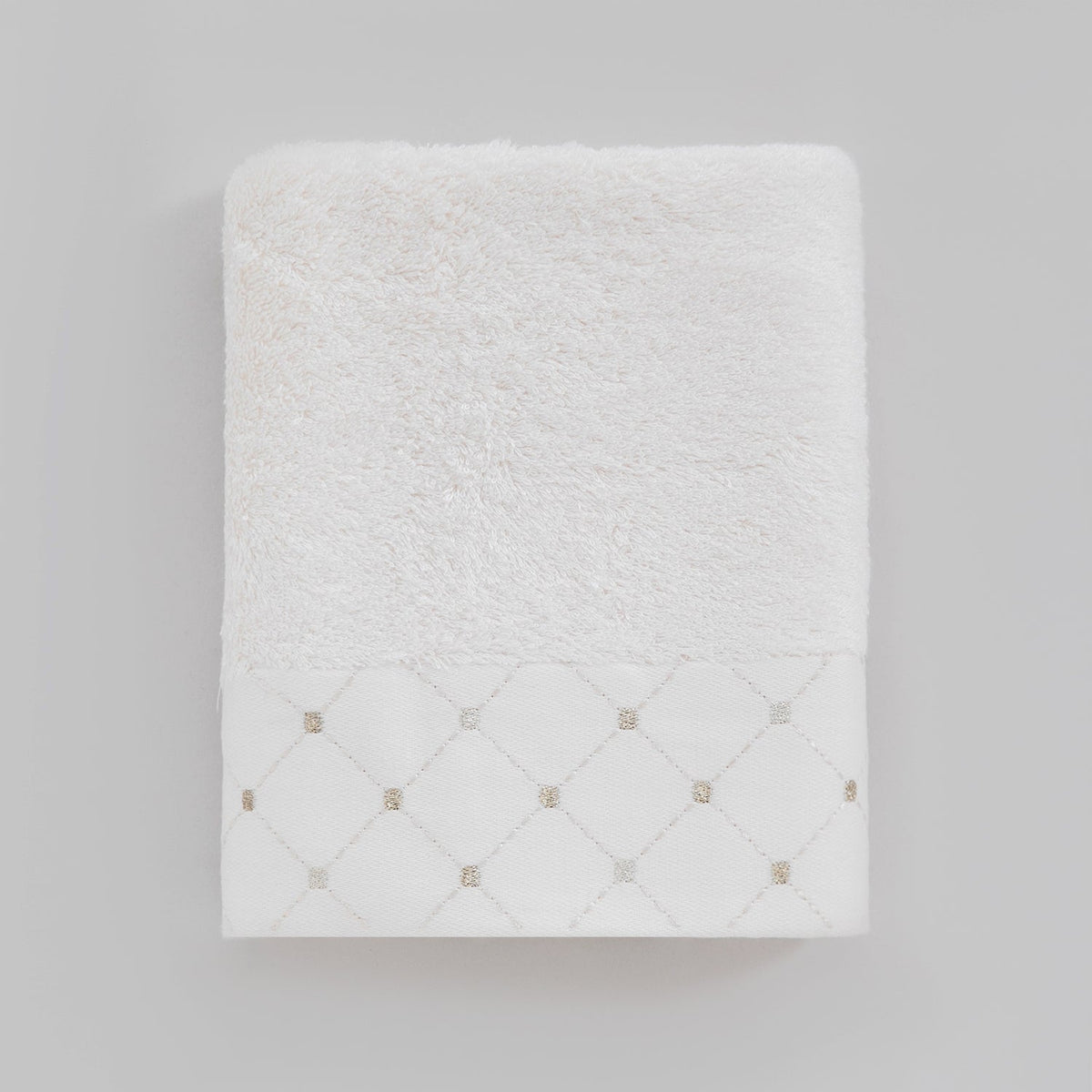 Handdoek | Cela - Ecru | Bamboe & Katoen - Pure Harmony