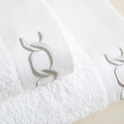 Handdoek | Corrente - IJsblauw | Bamboe & Katoen - Pure Harmony
