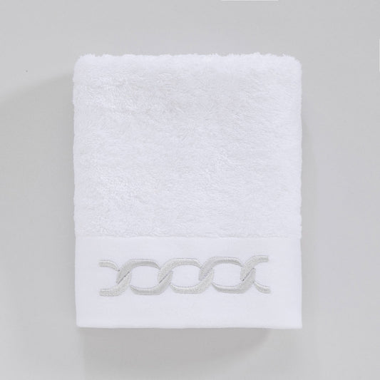 Handdoek | Corrente - IJsblauw | Bamboe & Katoen - Pure Harmony