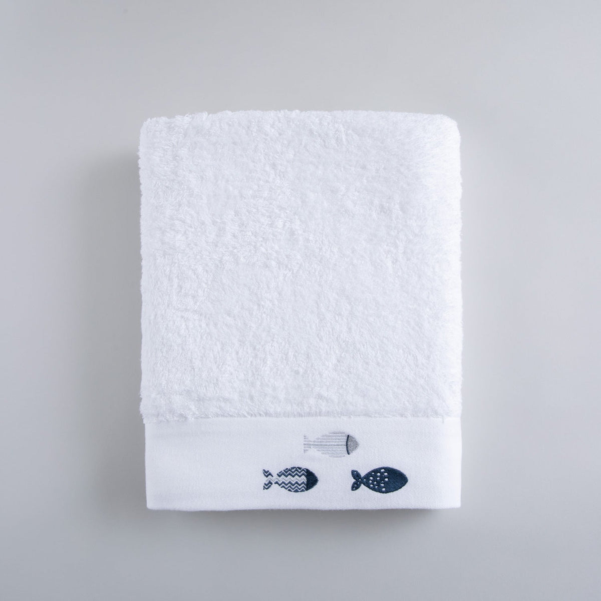 Handdoek | Delmy - Wit | Bamboe & Katoen - Pure Harmony