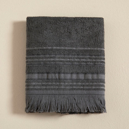 Handdoek | Derin - Asgrijs | Bamboe & Katoen - Pure Harmony