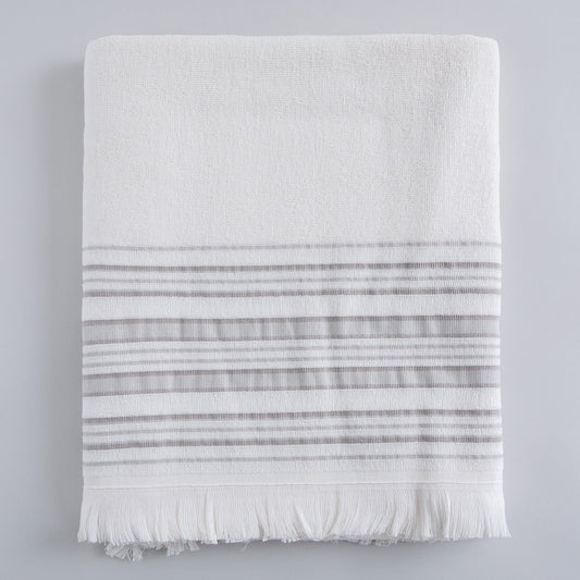 Handdoek | Derin - Ecru/Zandbeige | Bamboe & Katoen - Pure Harmony