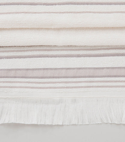 Handdoek | Derin - Mink | Bamboe & Katoen - Pure Harmony
