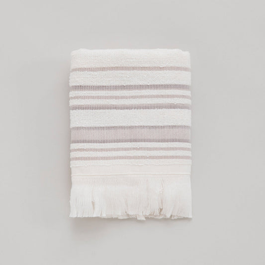 Handdoek | Derin - Mink | Bamboe & Katoen - Pure Harmony
