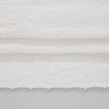 Handdoek | Flor - Ecru | Bamboe & Katoen - Pure Harmony