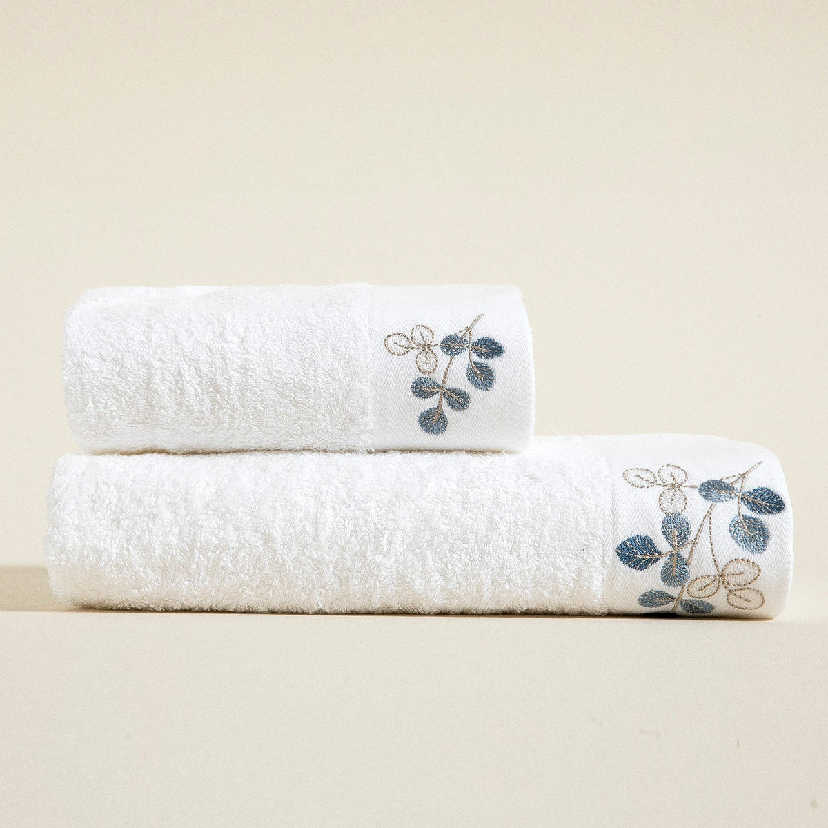 Handdoek | Natureza - Wit | Bamboe & Katoen - Pure Harmony