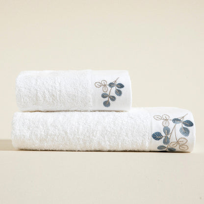 Handdoek | Natureza - Wit | Bamboe & Katoen - Pure Harmony