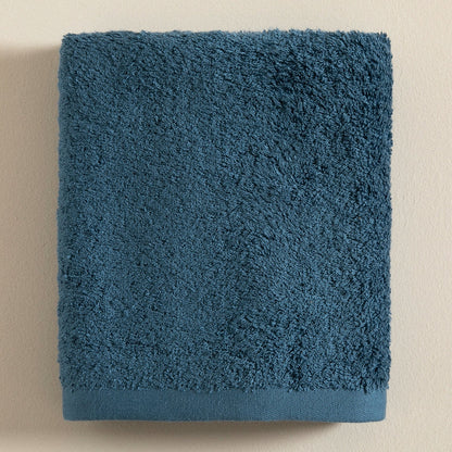 Kleur: Donkerblauw | Solid donkerblauw handdoek