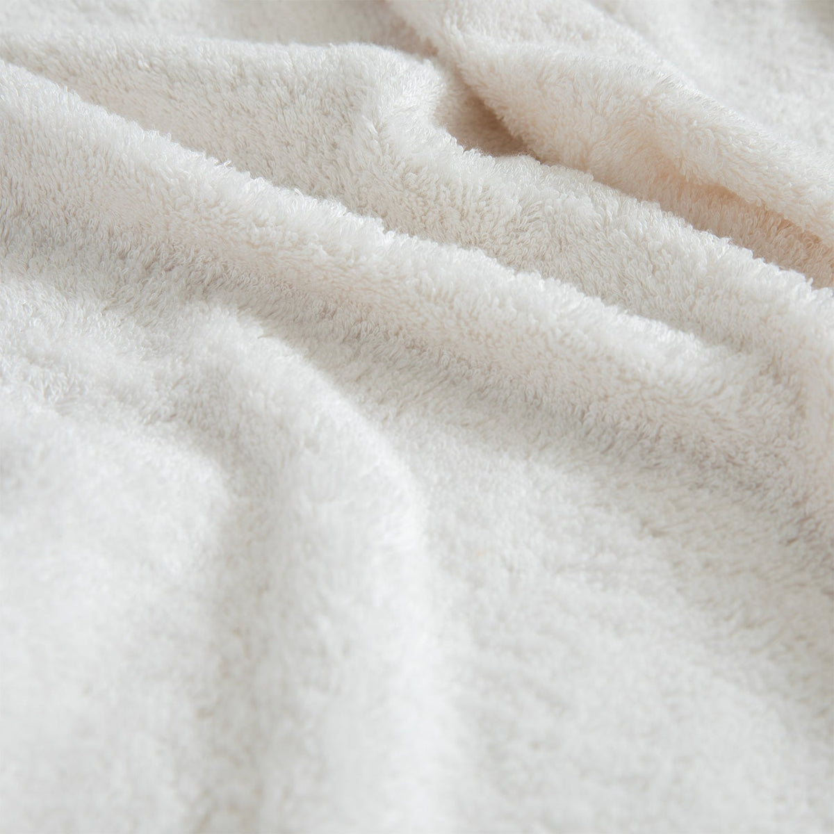 Kleur: Ecru | Solid ecru handdoek