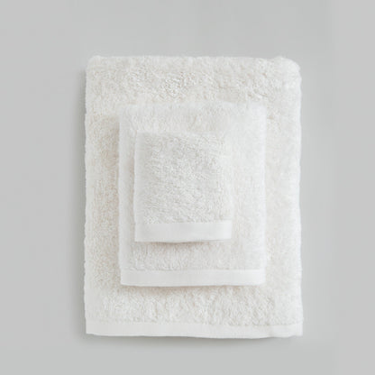 Kleur: Ecru | Solid ecru handdoek
