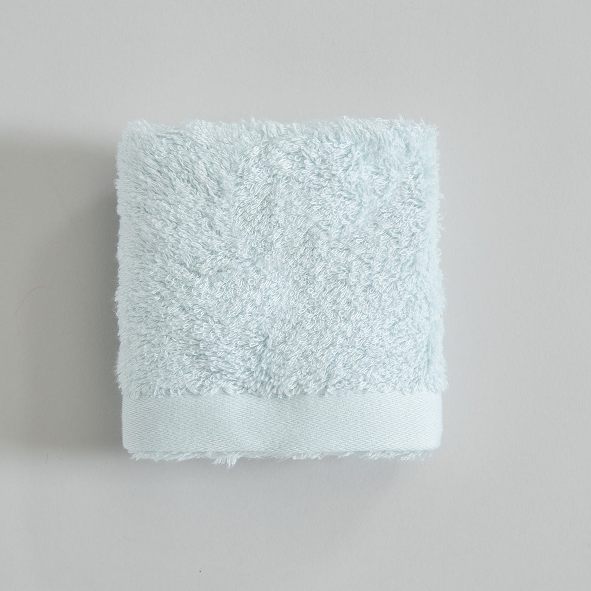 Kleur: Lichtaqua | Solid lichtaqua handdoek