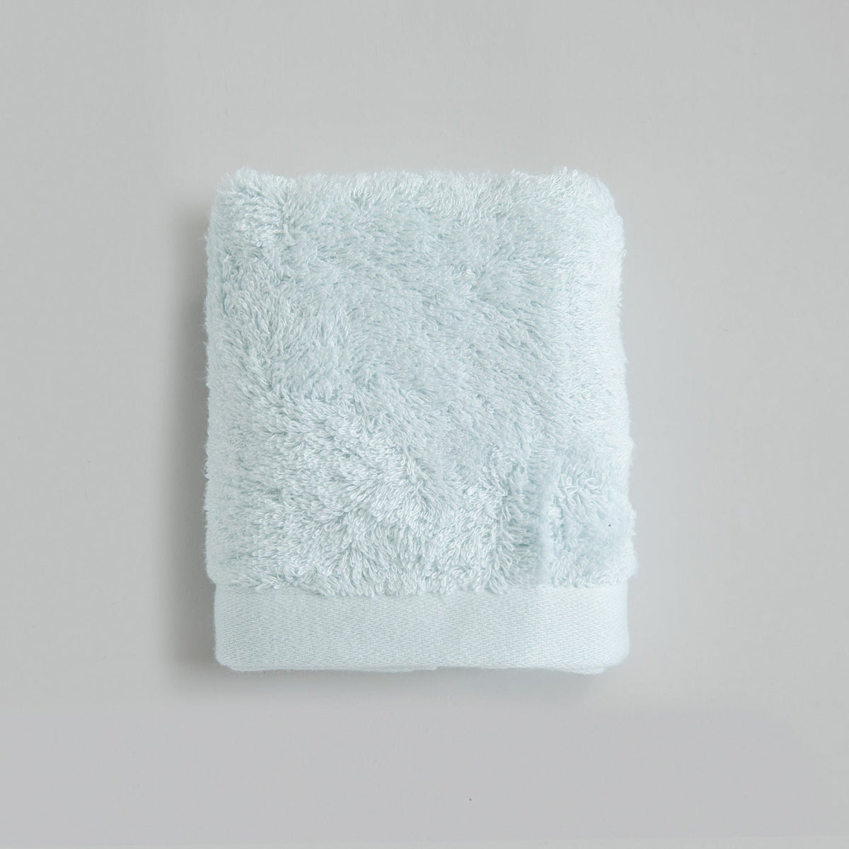 Kleur: Lichtaqua | Solid lichtaqua handdoek