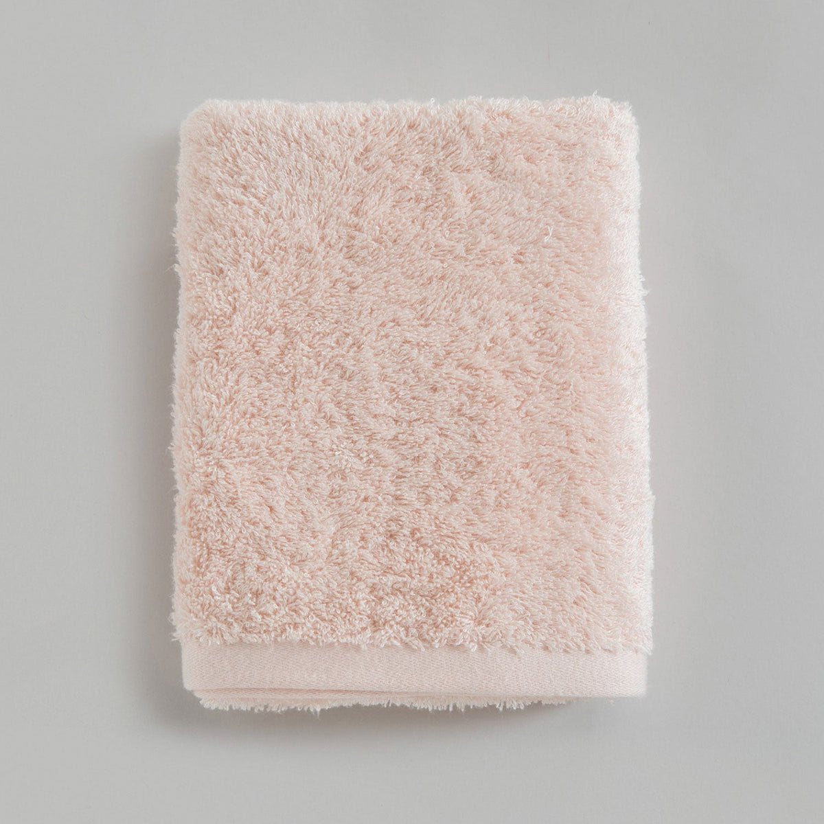 Kleur: Lichtroze | Solid lichtroze handdoek