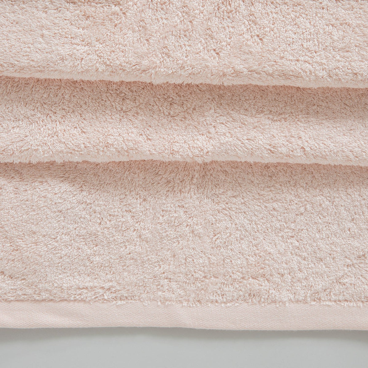 Kleur: Lichtroze | Solid lichtroze handdoek