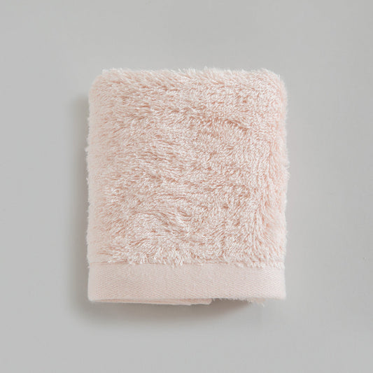 Kleur: Lichtroze | Solid lichtroze handdoek