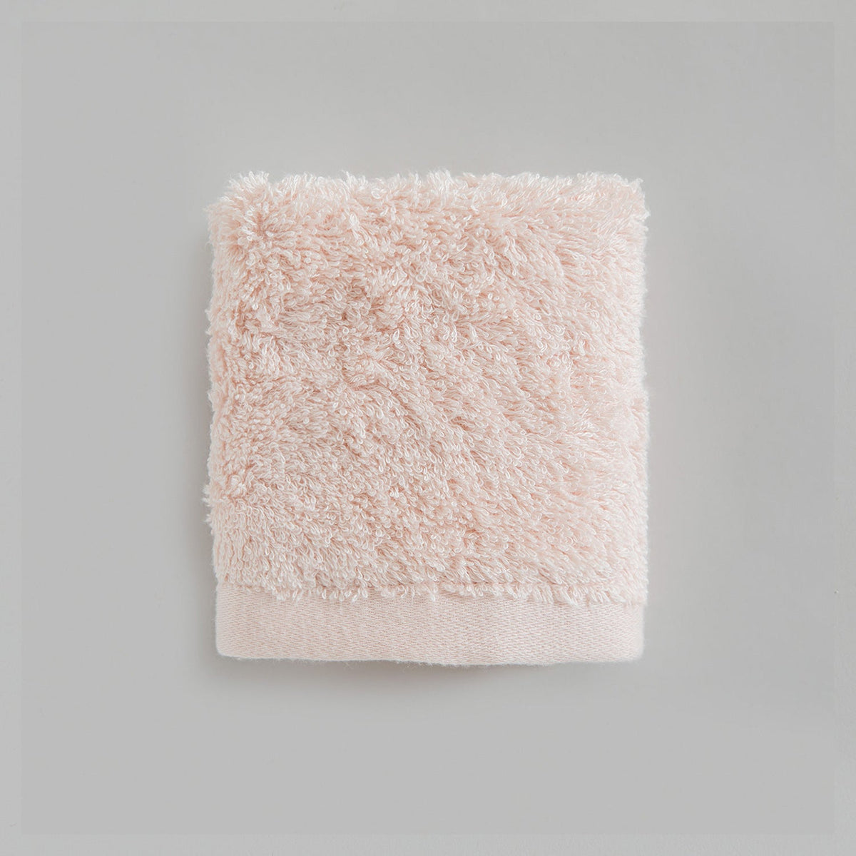 Kleur: Lichtroze | Solid lichtroze handdoek
