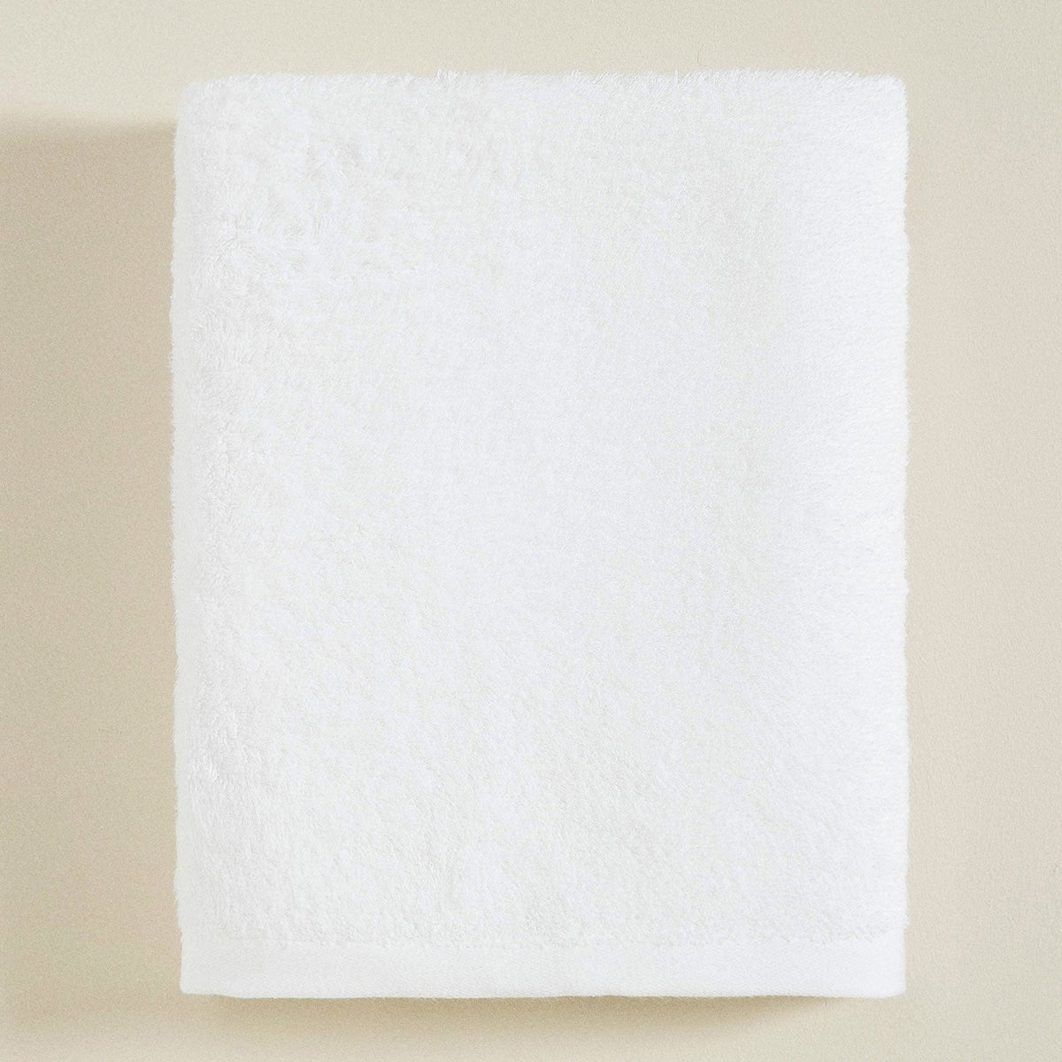 Kleur: Wit | Solid wit handdoek