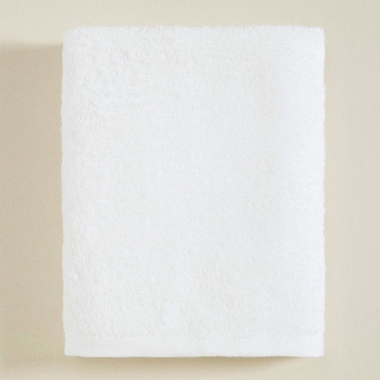 Kleur: Wit | Solid wit handdoek