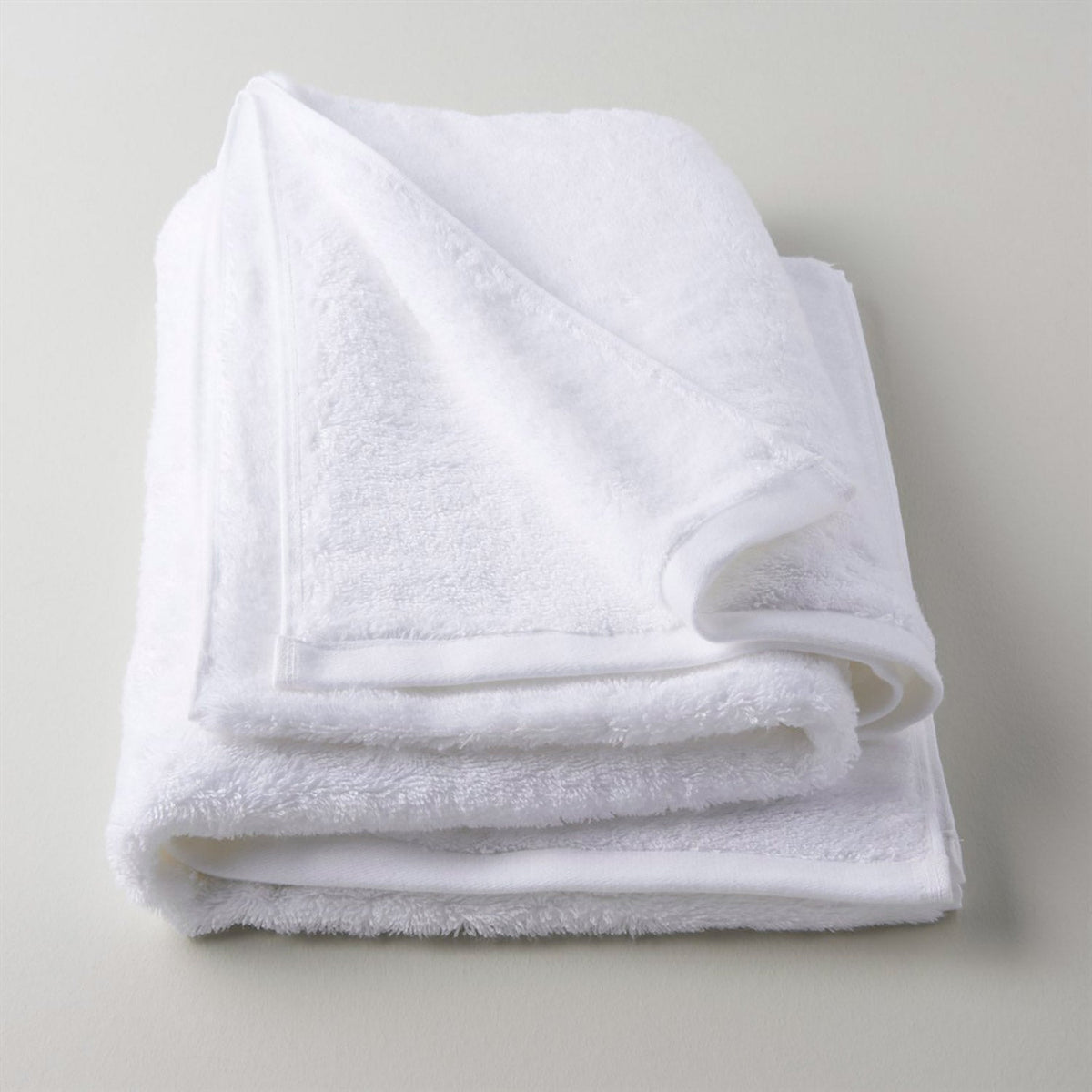 Kleur: Wit | Solid wit handdoek