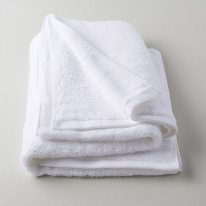 Kleur: Wit | Solid wit handdoek