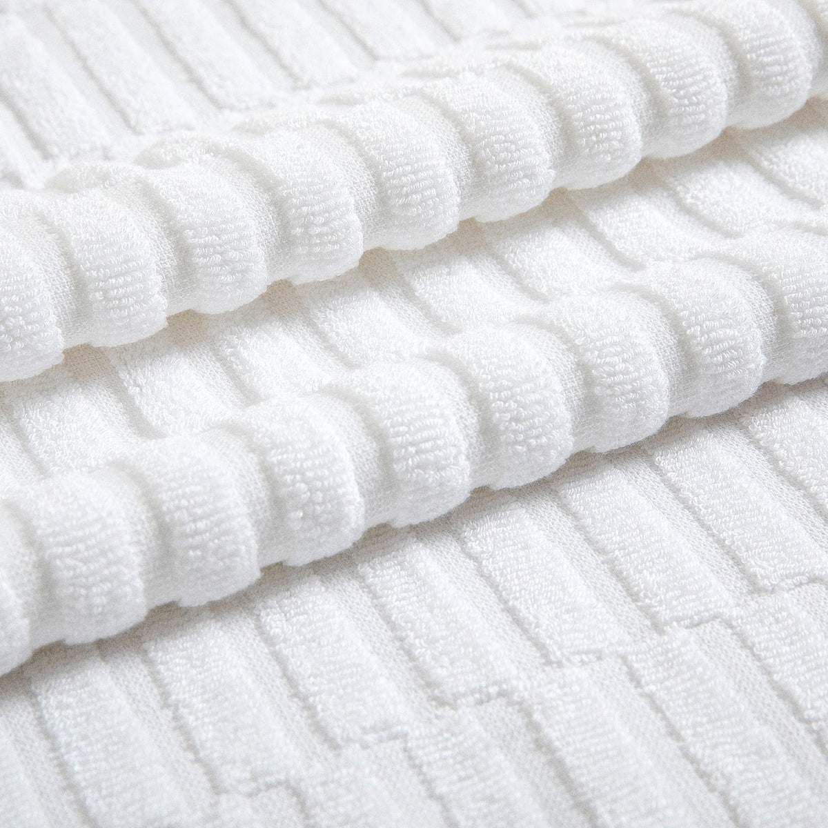 Handdoek | Talinn - Wit | Bamboe & Katoen - Pure Harmony