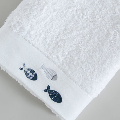 Handdoekenset | Delmy - Wit | Bamboe & Katoen - Pure Harmony