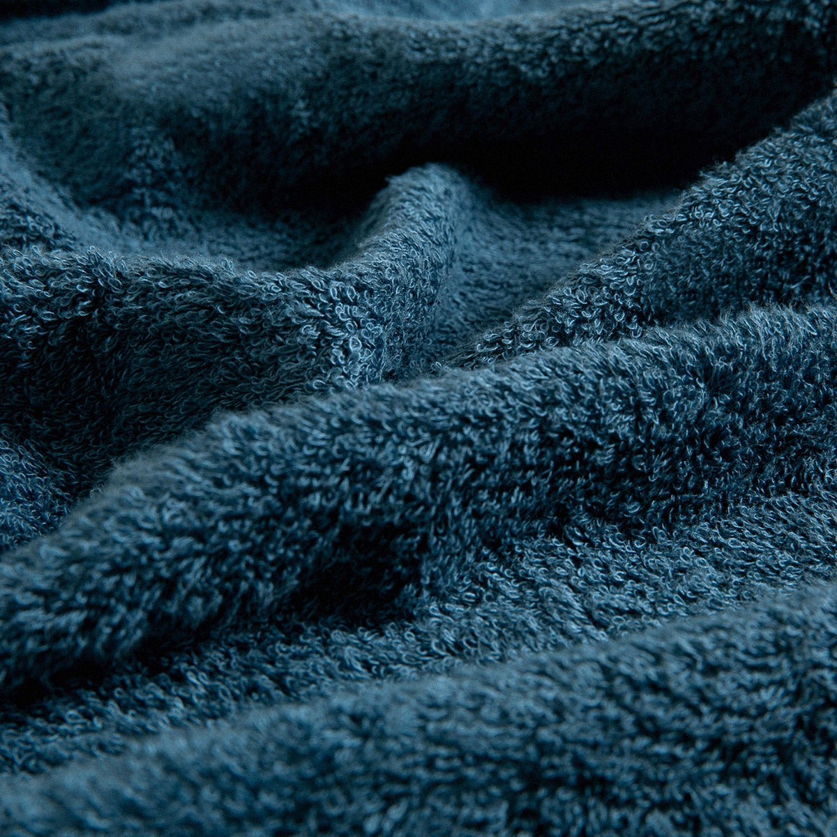 Kleur: Donkerblauw | Solid donkerblauw handdoek