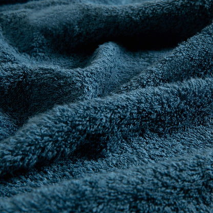 Kleur: Donkerblauw | Solid donkerblauw handdoek